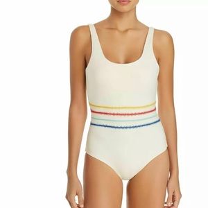 Dolce Vita Women's Embroidered One-Piece Swimsuit